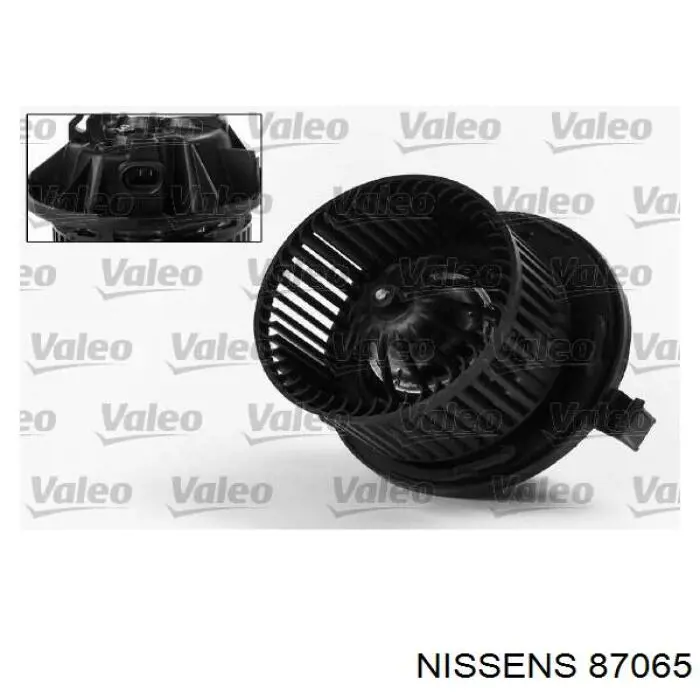 87065 Nissens motor eléctrico, ventilador habitáculo