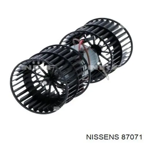 87071 Nissens motor eléctrico, ventilador habitáculo