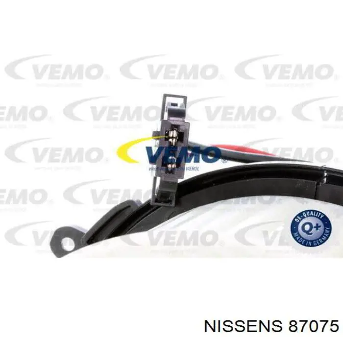 87075 Nissens motor eléctrico, ventilador habitáculo