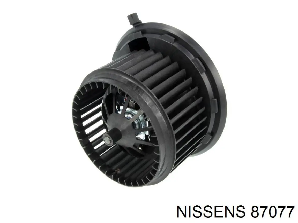 87077 Nissens motor ventilador trasero de la estufa (calentador interno)