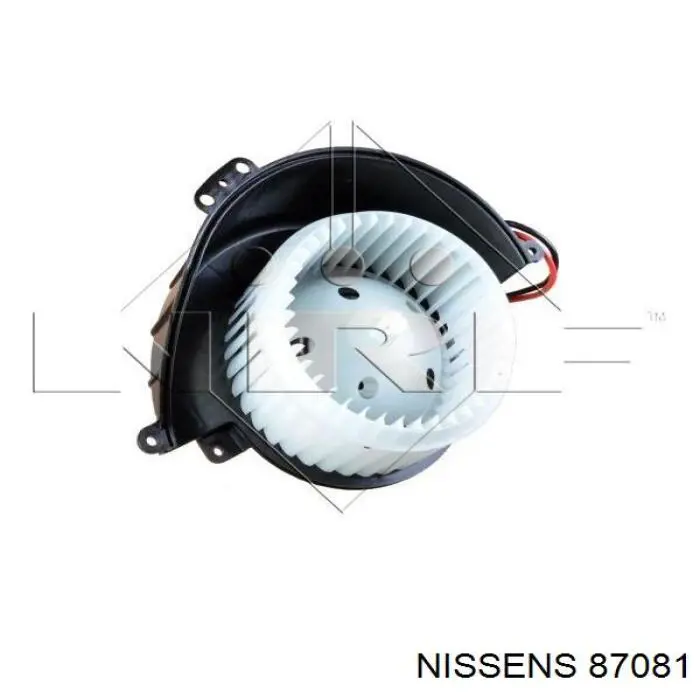Ventilador de calefacción Nissens 87081 precio, desde 62,90 EUR