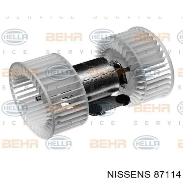 87114 Nissens motor eléctrico, ventilador habitáculo