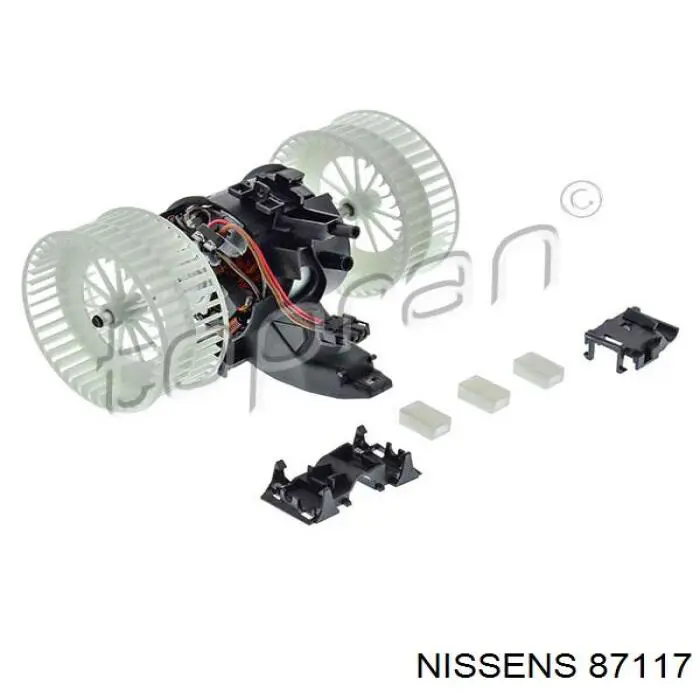 Ventilador de calefacción Nissens 87117 precio, desde 92,93 EUR