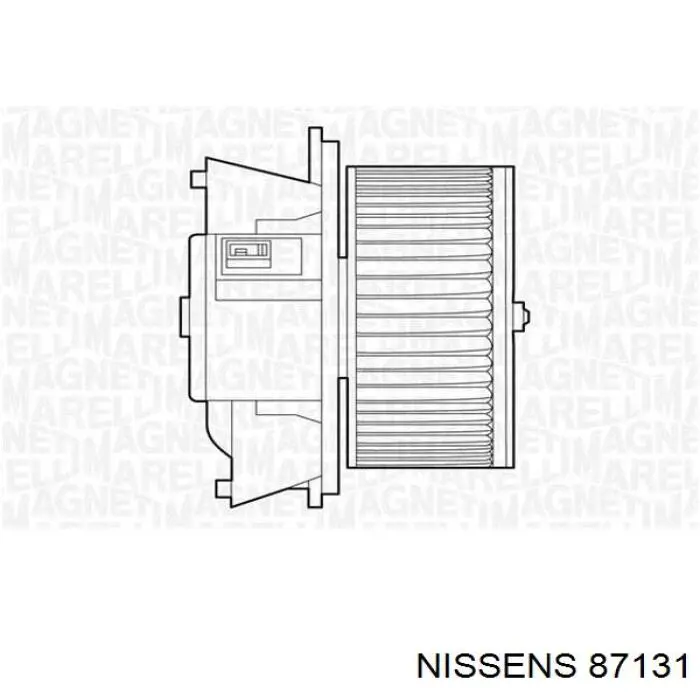 87131 Nissens motor eléctrico, ventilador habitáculo