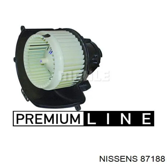 87188 Nissens motor eléctrico, ventilador habitáculo