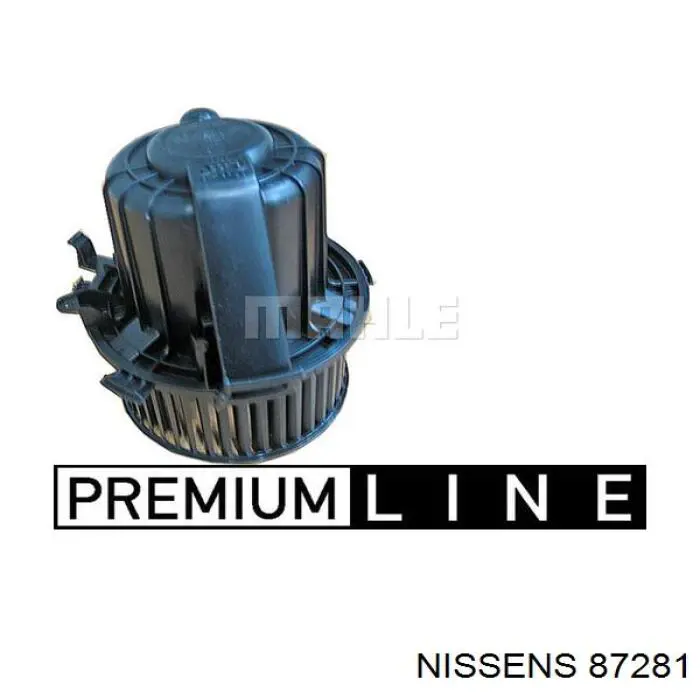 87281 Nissens motor eléctrico, ventilador habitáculo