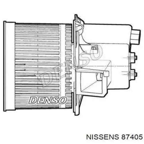 Ventilador de calefacción Nissens 87405 precio, desde 66,69 EUR