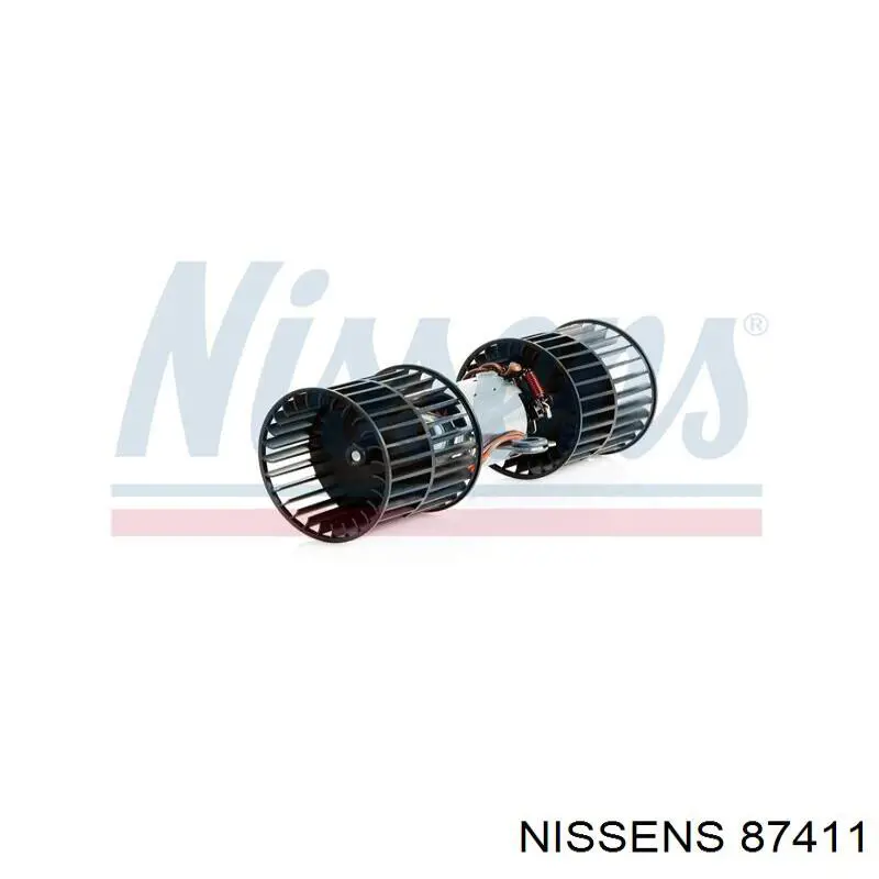 87411 Nissens motor eléctrico, ventilador habitáculo