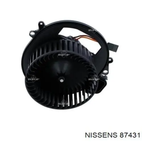 87431 Nissens motor eléctrico, ventilador habitáculo