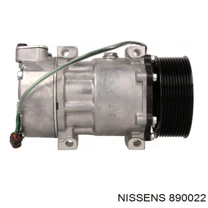 890022 Nissens compresor de aire acondicionado