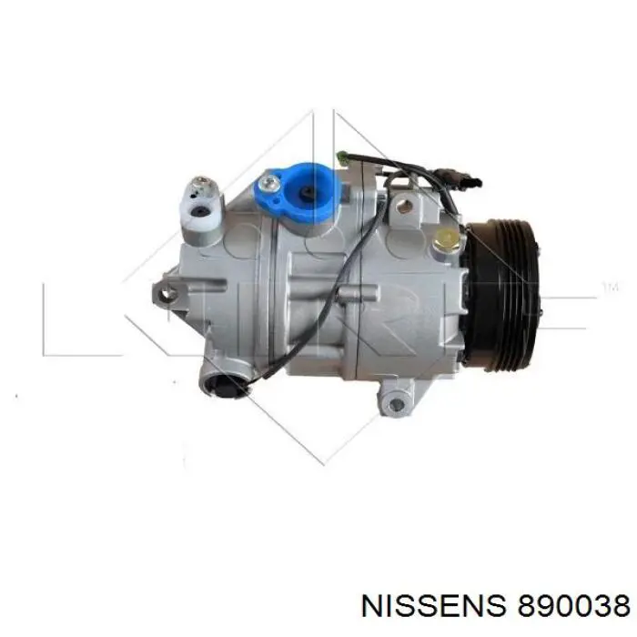890038 Nissens compresor de aire acondicionado