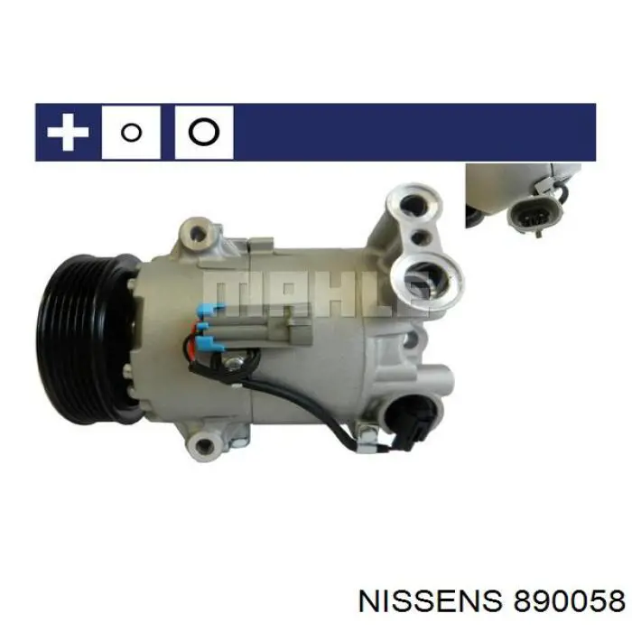 Compresor ac Nissens 890058 precio, desde 259,97 EUR