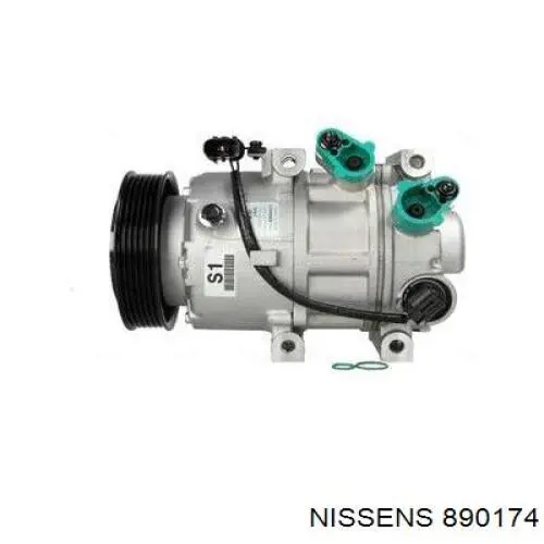 890174 Nissens compresor de aire acondicionado