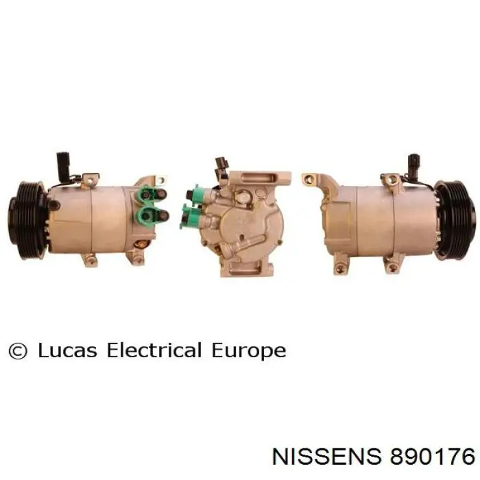 Compresor ac Nissens 890176 precio, desde 175,69 EUR