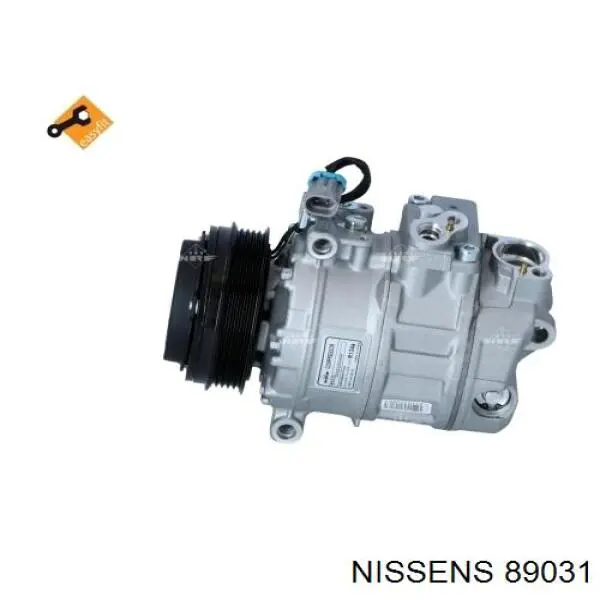 89031 Nissens compresor de aire acondicionado