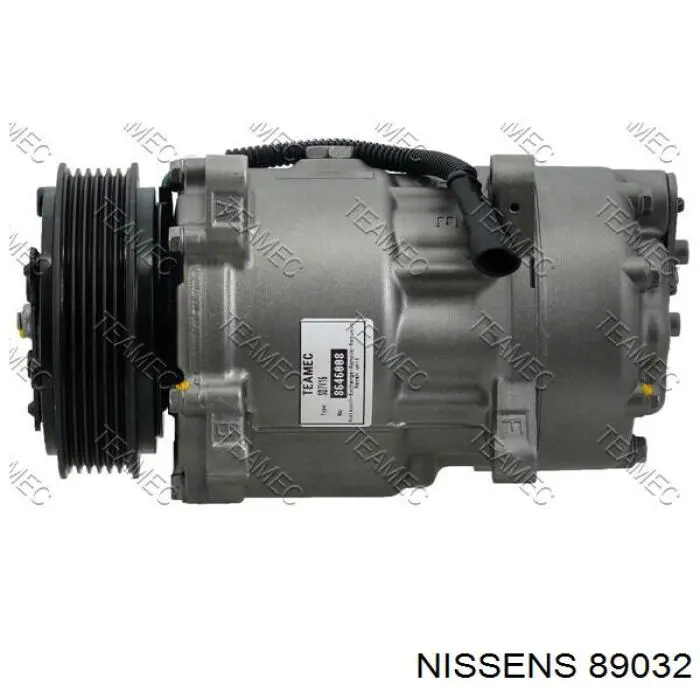 Compresor de aire acondicionado 89032 Nissens