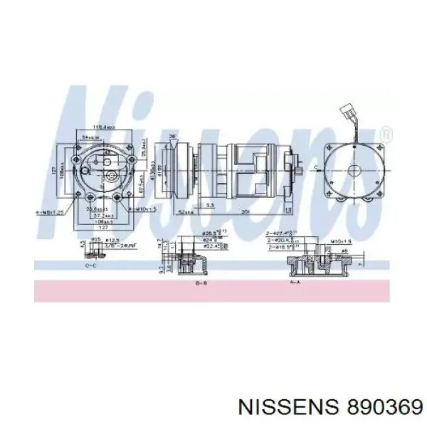 Compresor ac Mercedes 0002304911 precio, desde 328,34 EUR
