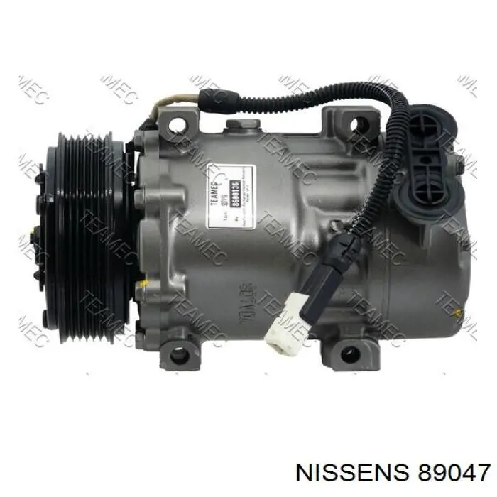 89047 Nissens compresor de aire acondicionado