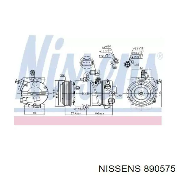 890575 Nissens