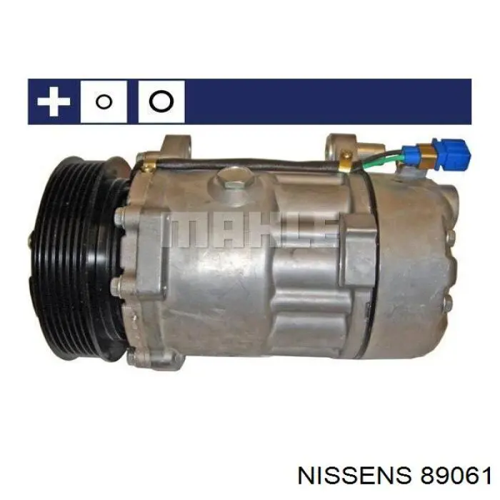 89061 Nissens compresor de aire acondicionado