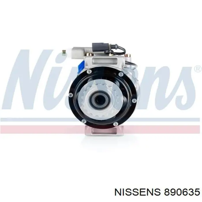 Compresor de aire acondicionado 890635 Nissens