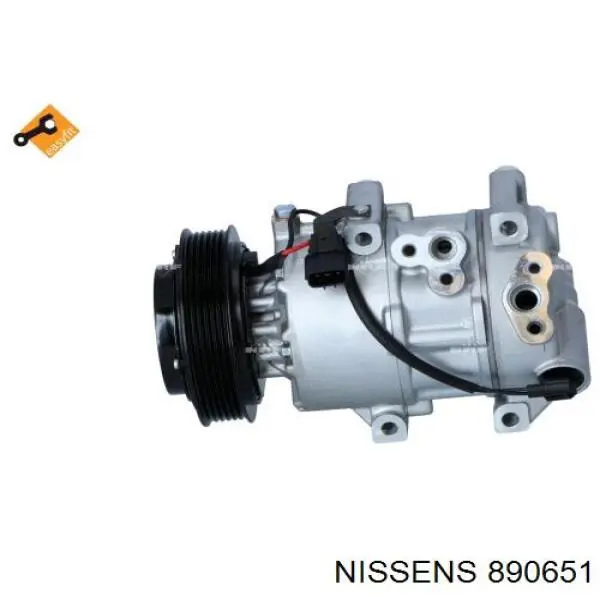 890651 Nissens compresor de aire acondicionado