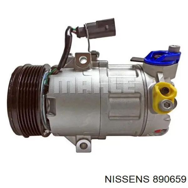 890659 Nissens compresor de aire acondicionado