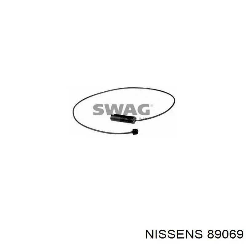 Compresor de aire acondicionado 89069 Nissens
