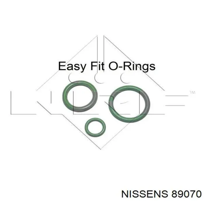 Comprar 89070 Nissens Compresor de aire acondicionado coche
