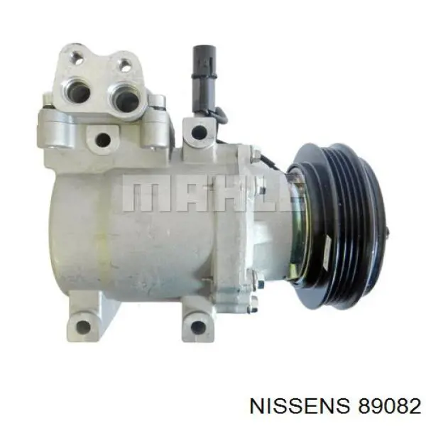 Compresor de aire acondicionado 89082 Nissens