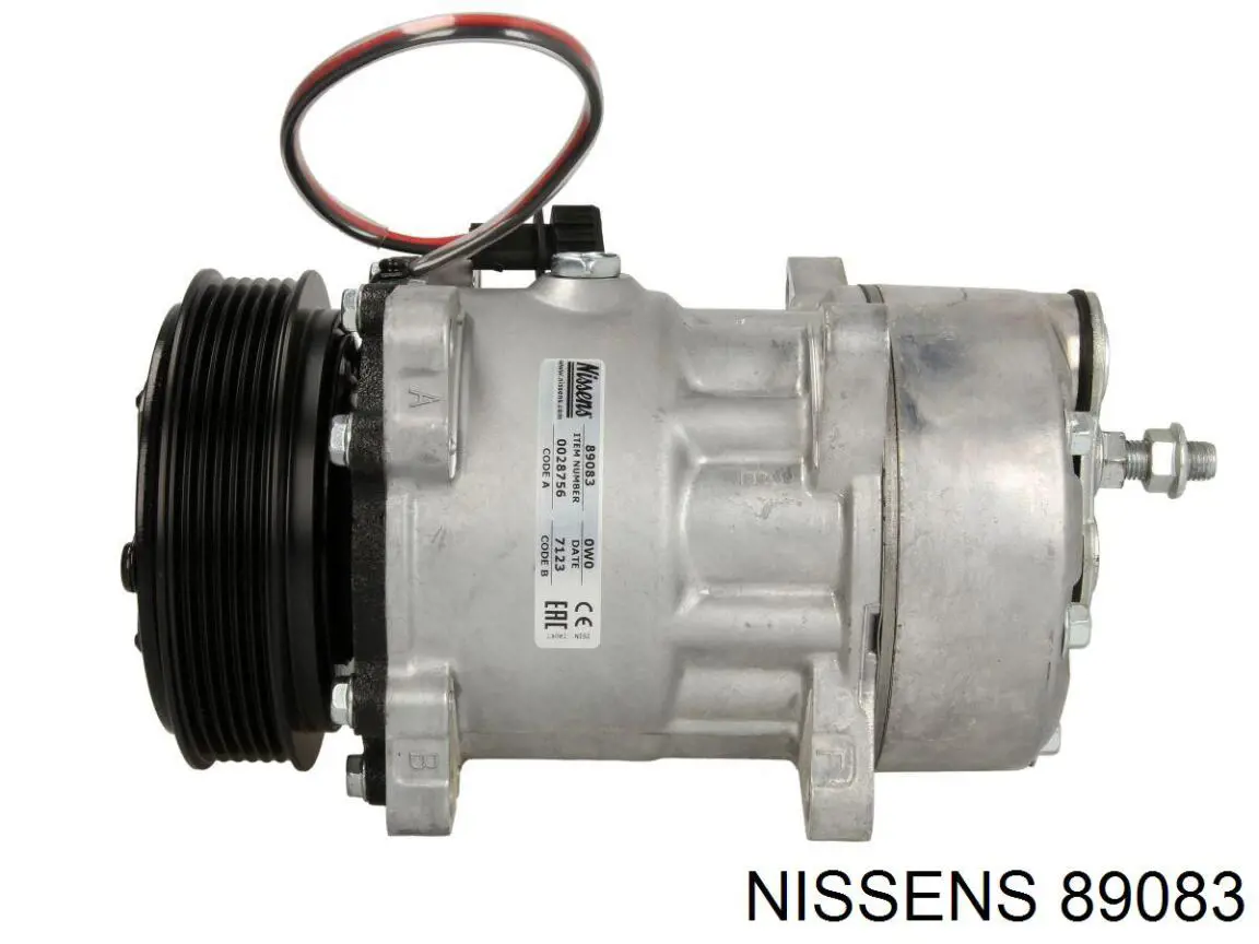 89083 Nissens compresor de aire acondicionado