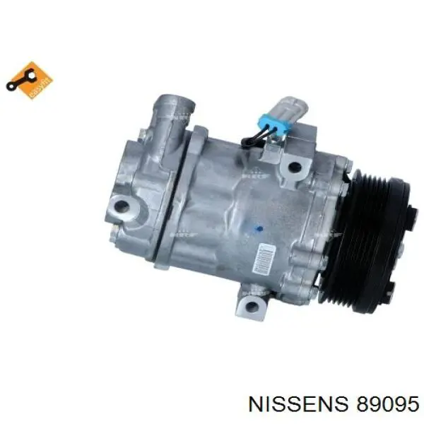 89095 Nissens compresor de aire acondicionado