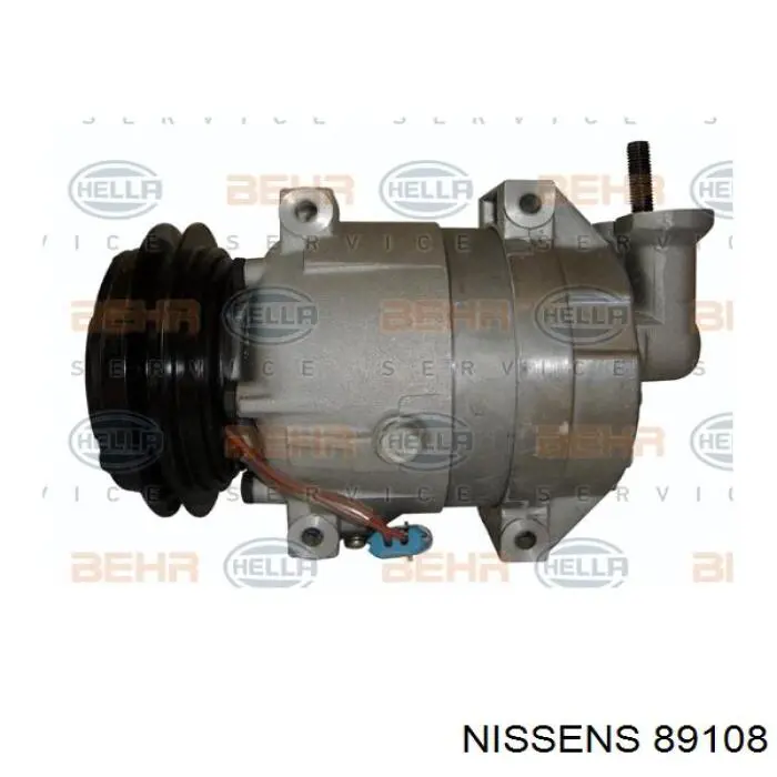 89108 Nissens compresor de aire acondicionado