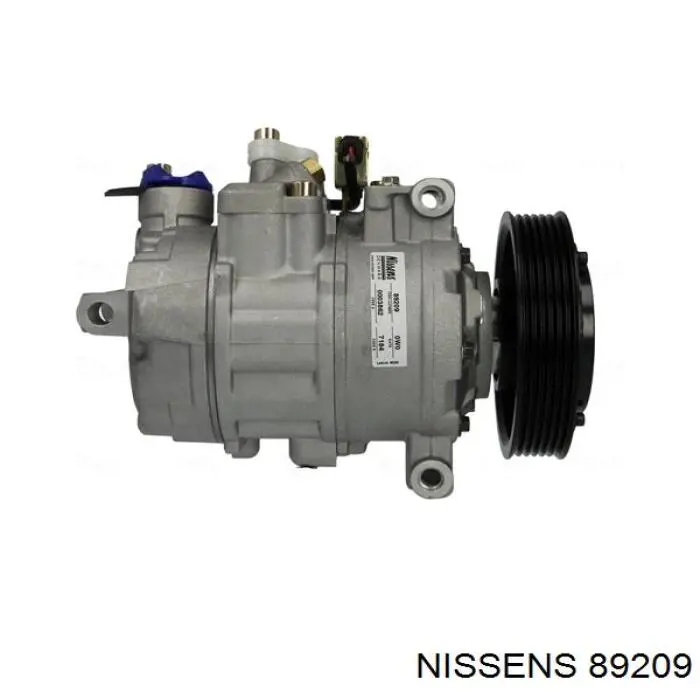 89209 Nissens compresor de aire acondicionado