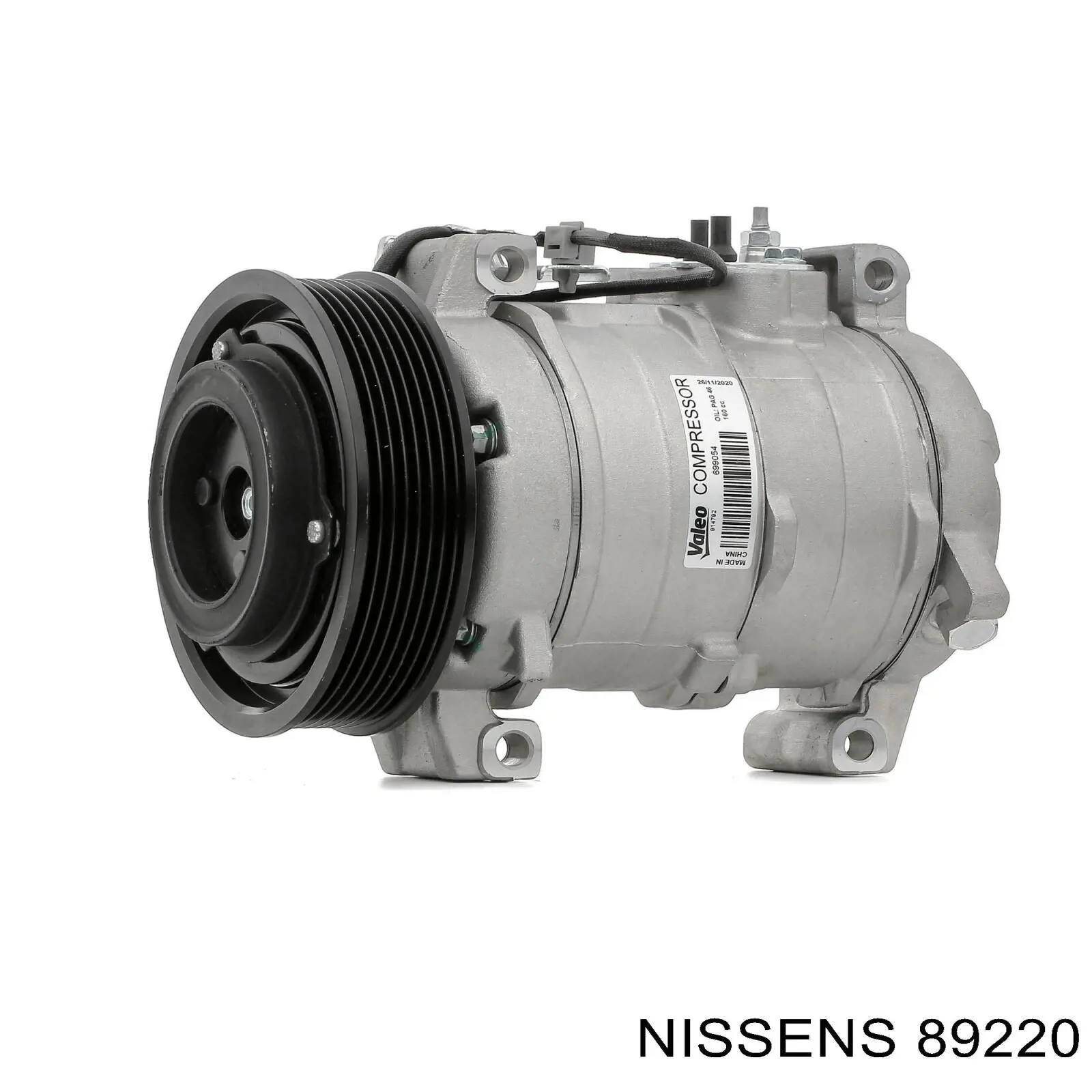 89220 Nissens compresor de aire acondicionado