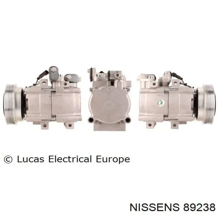 89238 Nissens Compresor climatizador