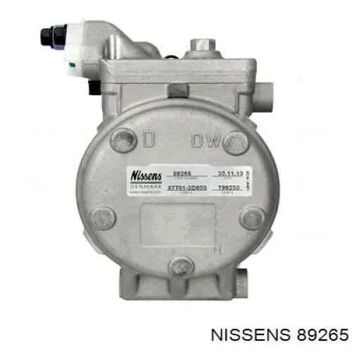 89265 Nissens Compresor climatizador
