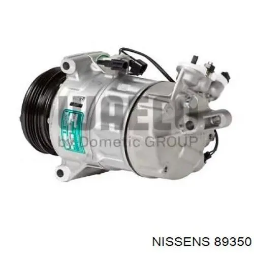 Compresor de aire acondicionado 89350 Nissens