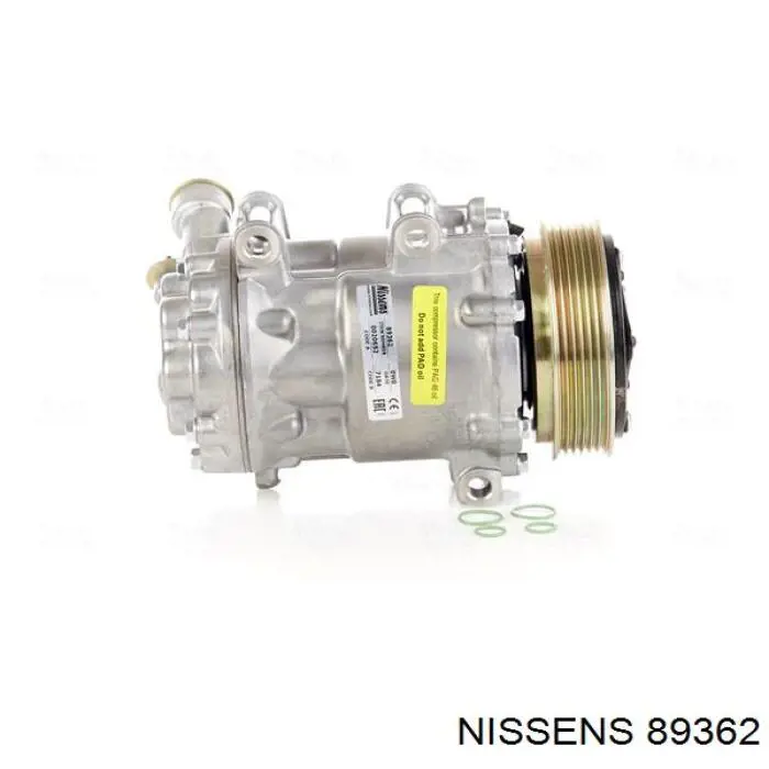 89362 Nissens compresor de aire acondicionado