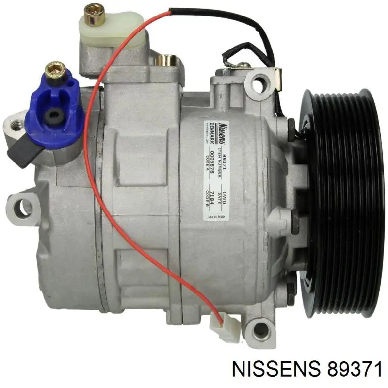 89371 Nissens Compresor climatizador