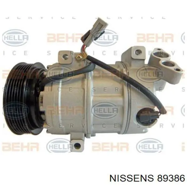 89386 Nissens Compresor climatizador