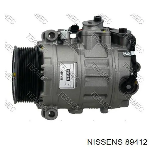 89412 Nissens Compresor climatizador