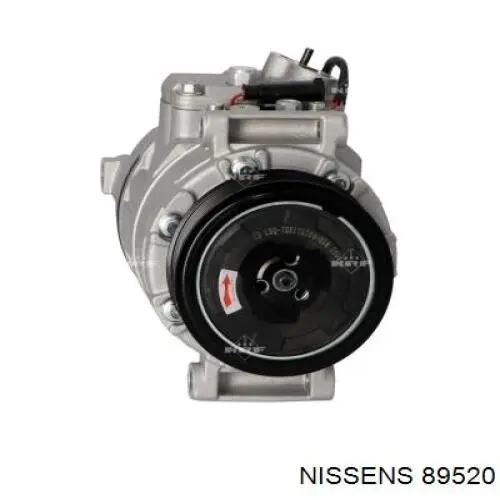 Compresor de aire acondicionado 89520 Nissens