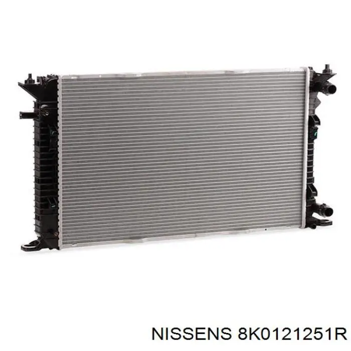 8K0121251R Nissens radiador refrigeración del motor