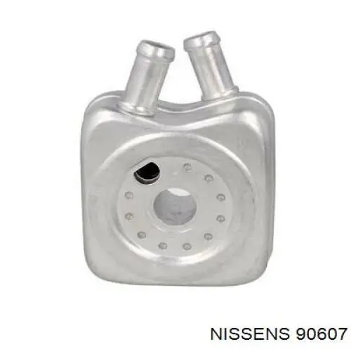 90607 Nissens radiador de aceite, bajo de filtro