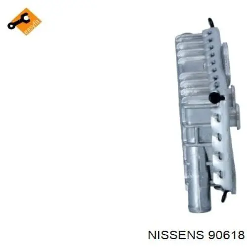 Radiador de aceite 90618 Nissens