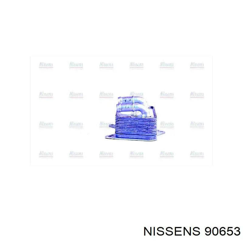 90653 Nissens radiador enfriador de la transmision/caja de cambios
