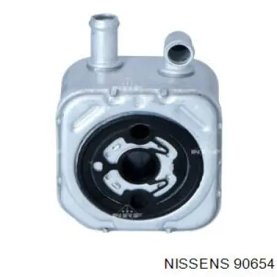 90654 Nissens radiador de aceite, bajo de filtro