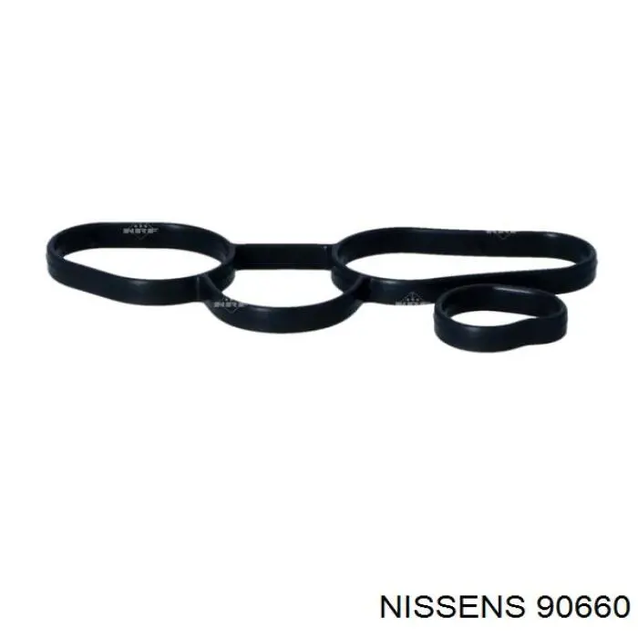 90660 Nissens Radiador de aceite debajo del filtro