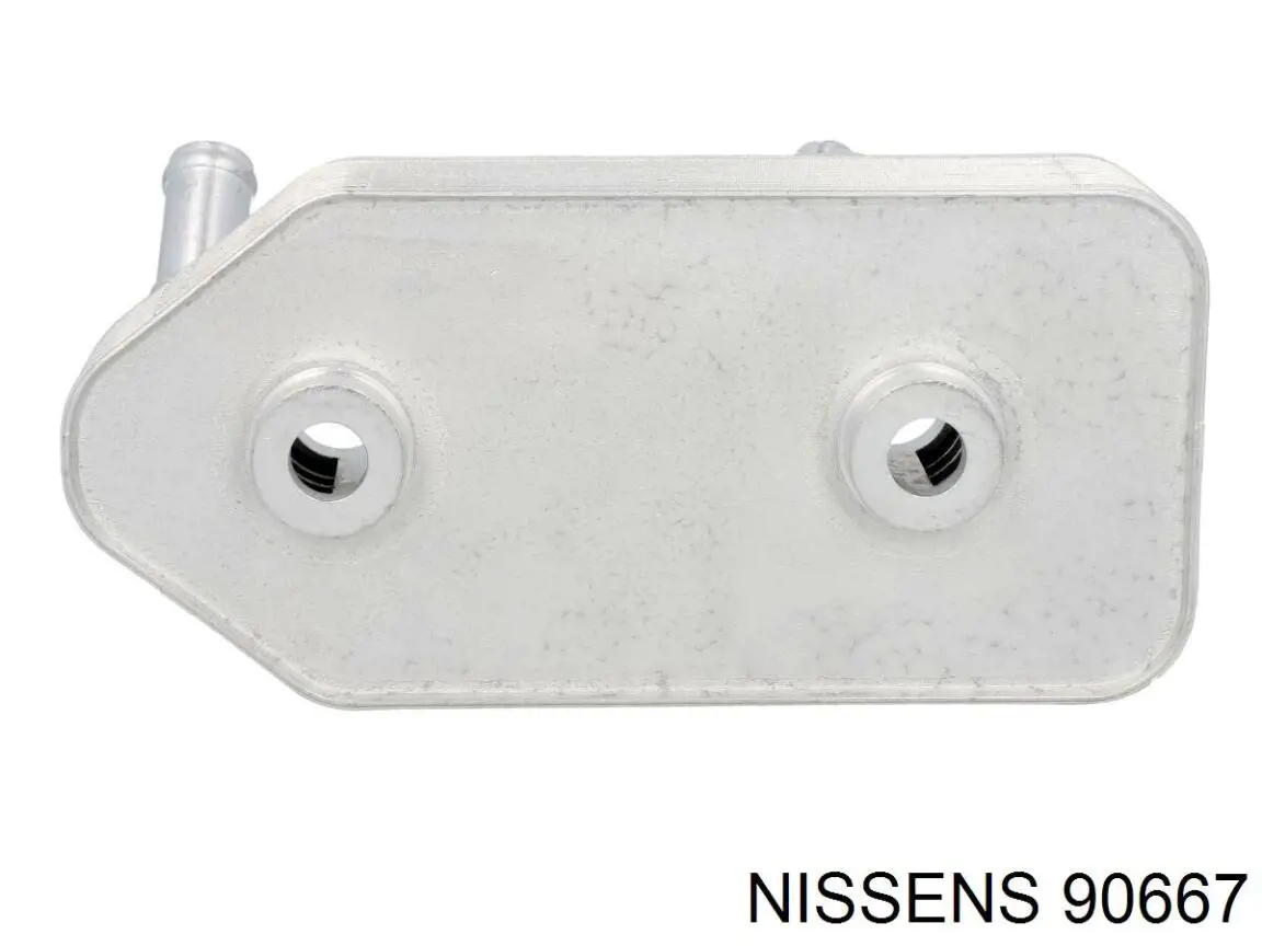 90667 Nissens radiador enfriador de la transmision/caja de cambios